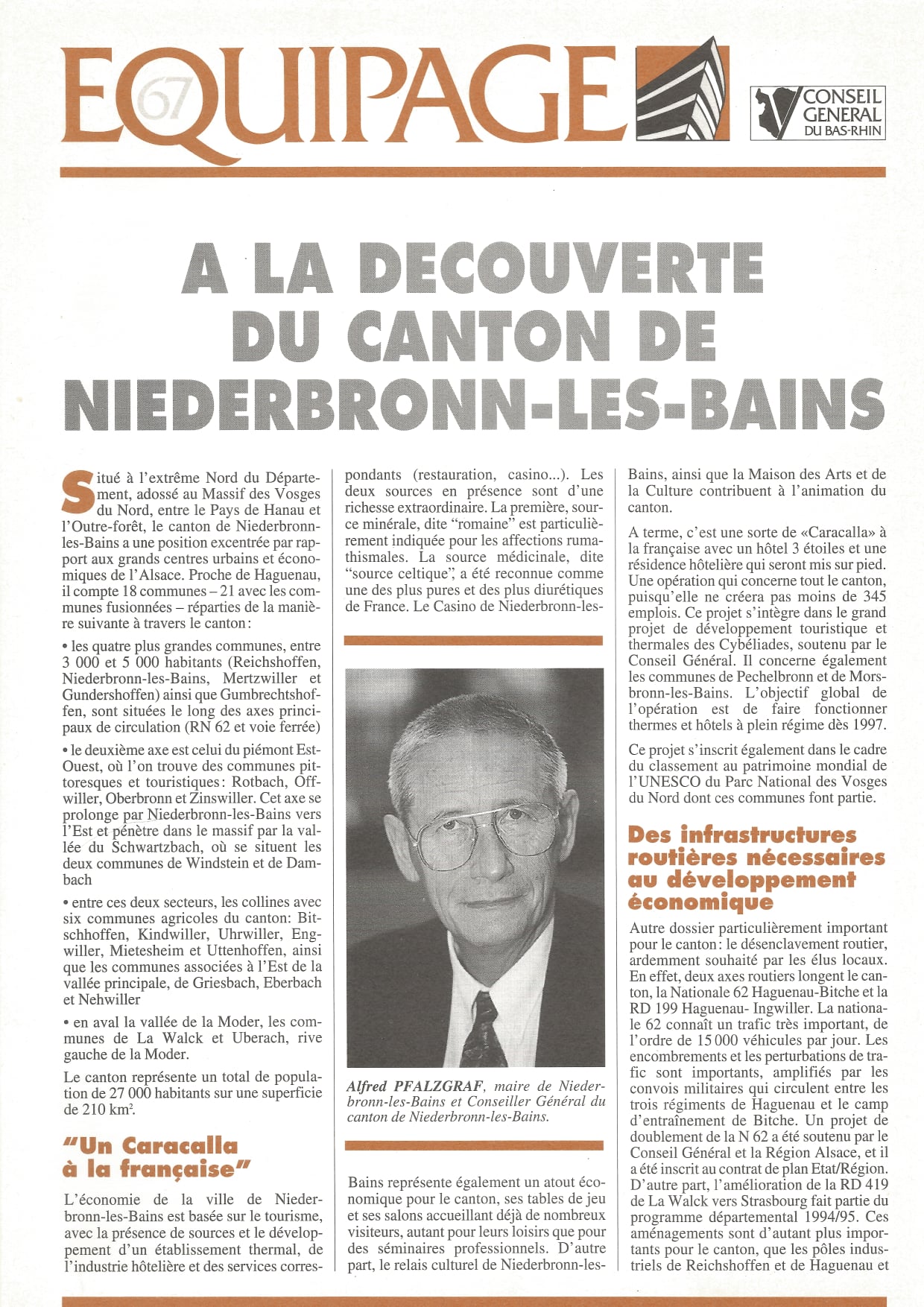 Son article dans Equipage67